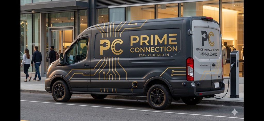 Prime Connection service van